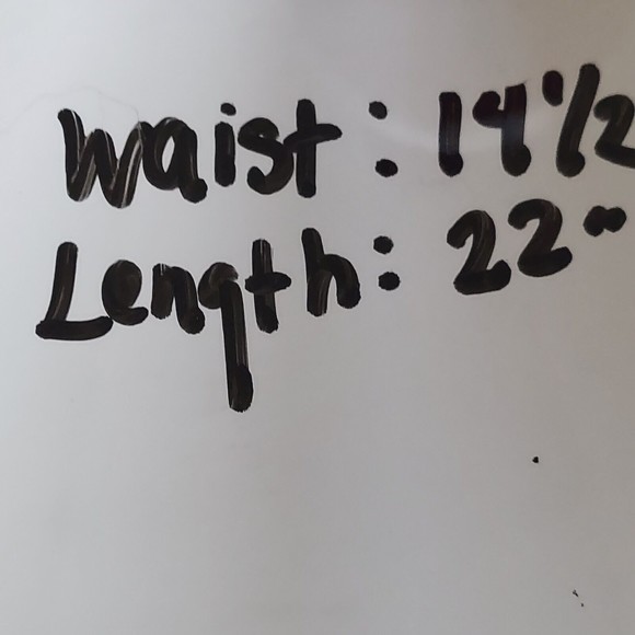 Liz Claiborne Skirt Red Pencil Petite 6P Pleated Hem - Picture 7 of 7